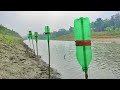 Best Fishing Video | Catch Fish With Plastic Bottle Fish Trap | Hook Fish Trap