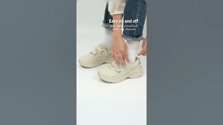 Comfort, adjustability, breathability, and slip-resistant support for swollen feet! #diabeticshoes