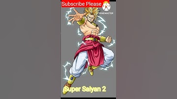 Broly All Forms in Dragon Ball #dbs #anime #shorts