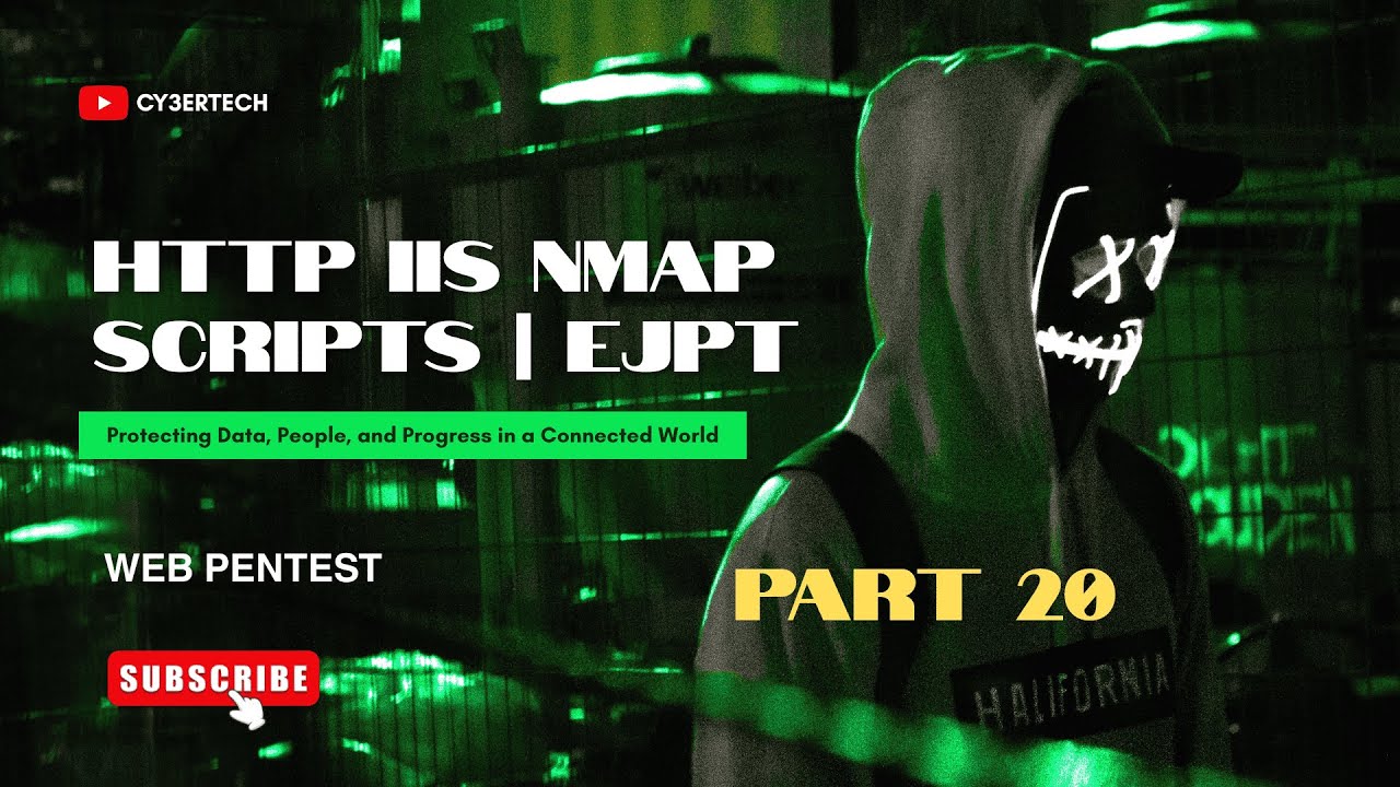 22 - HTTP IIS Enumeration Using Nmap Scripts | IIS Nmap NSE | eJPT Full ...