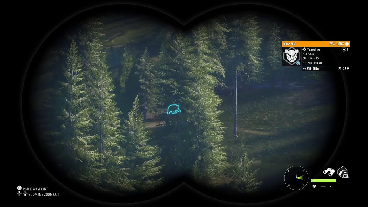 Ps5 Call of the wild- Runner Gunner Mission Hunter