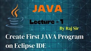How to create  first java program on Eclipse IDE - 01| Java Tutorials |Automation Testing Tutorials|