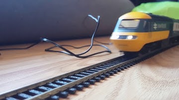 Basic AC test run for Hornby, Class 43 HST Inter-City 125 (R2701) after good lay off from track..