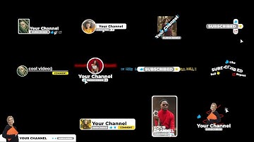 Animated YouTube Subscribe Button and Bell Icon - After Effects Template