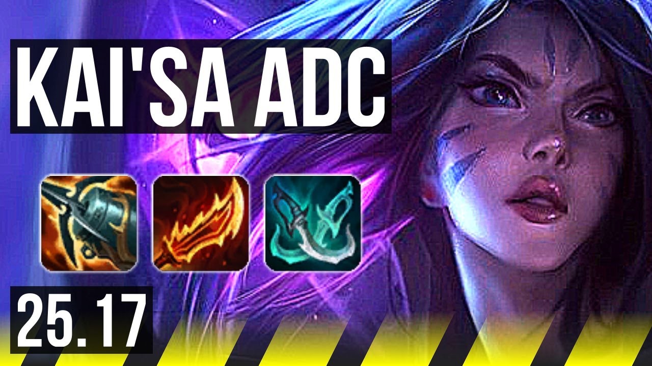 KAI'SA & Nautilus vs DRAVEN & Pyke (ADC) | Godlike | KR Master | 25.17