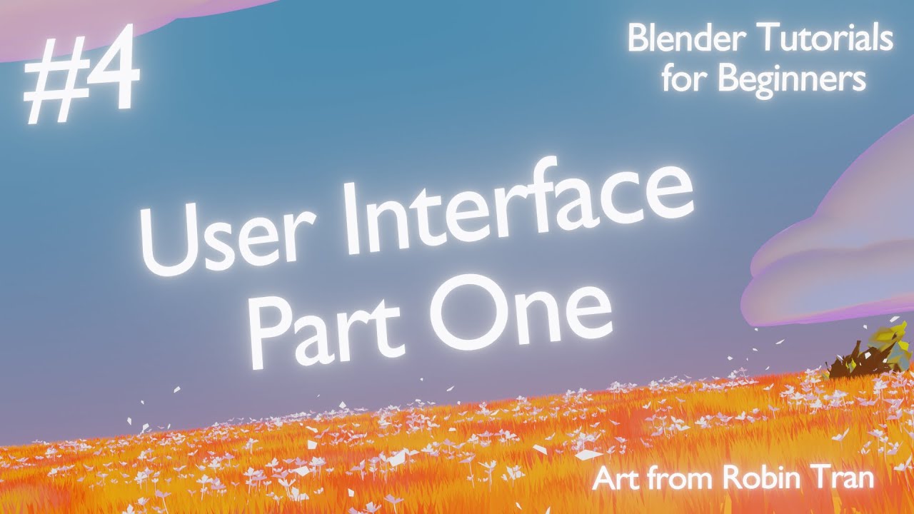Blender Tutorials for Beginners #4 // User Interface Part 1 - YouTube