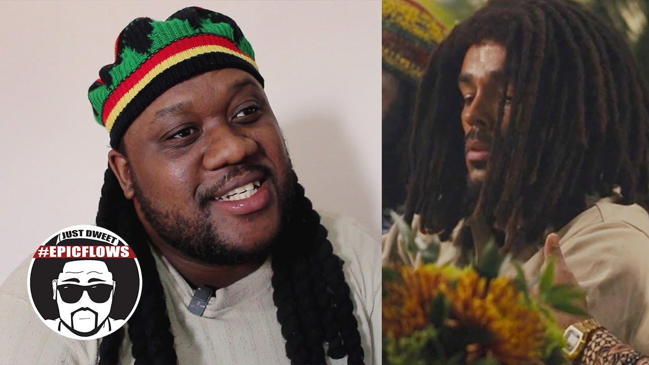 Bob Marley One Love Movie Press Conference Scene but it's just me | EPICFLOWS