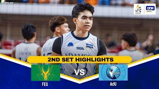 AdU vs FEU | SET 2 HIGHLIGHTS | UAAP SEASON 88 MEN’S VOLLEYBALL | APRIL 18, 2026