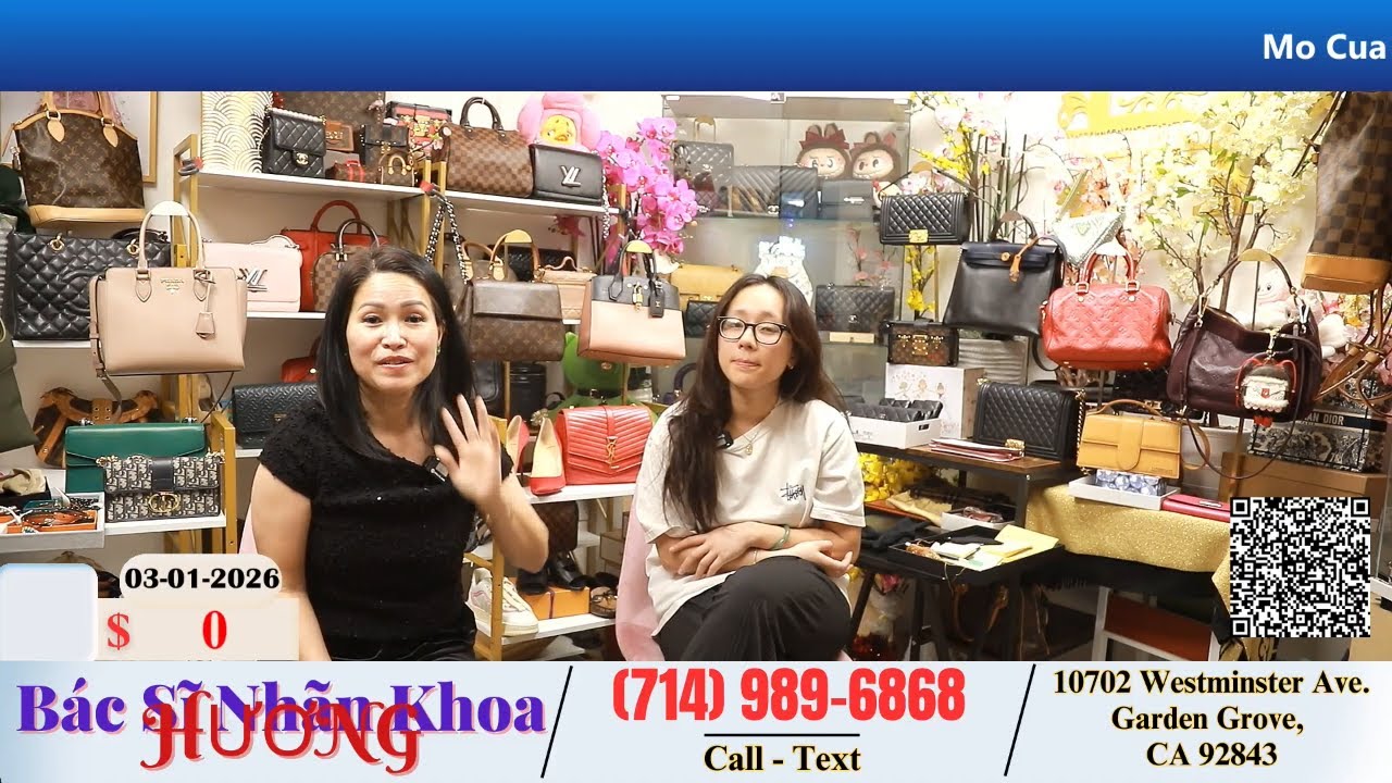 Bác Sĩ Nhãn Khoa Hương 03-01-2026 | Dr.Huong 714-989-6868  #bacsihuong #welivecali #tuixachhanghieu
