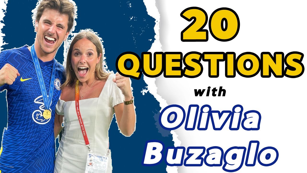 20 QUESTIONS w/ Presenter & Reporter Olivia Buzaglo! Her favorite interview, the nicest player &more