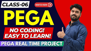PEGA Class 06 | Real Time Project | Pega Training | New Batch | For Training +91-9652532753