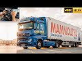 4K Heavy Rain Ultra Realistic Graphic - Euro Truck Simulator 2 | Thrustmaster T248 Wheel Gameplay