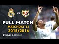 Real Madrid vs Rayo Vallecano (10-2) J16 2015/2016 - FULL MATCH