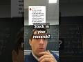 Stuck on research? #math #research #publishing #stem