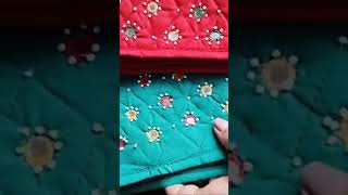 Cotton purses with mirror work on Moq 10 #cottonpurse #purse #mirrorwork #returngifts #readystocks