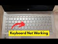 How to Fix Laptop Keyboard Not Working Only Sound 