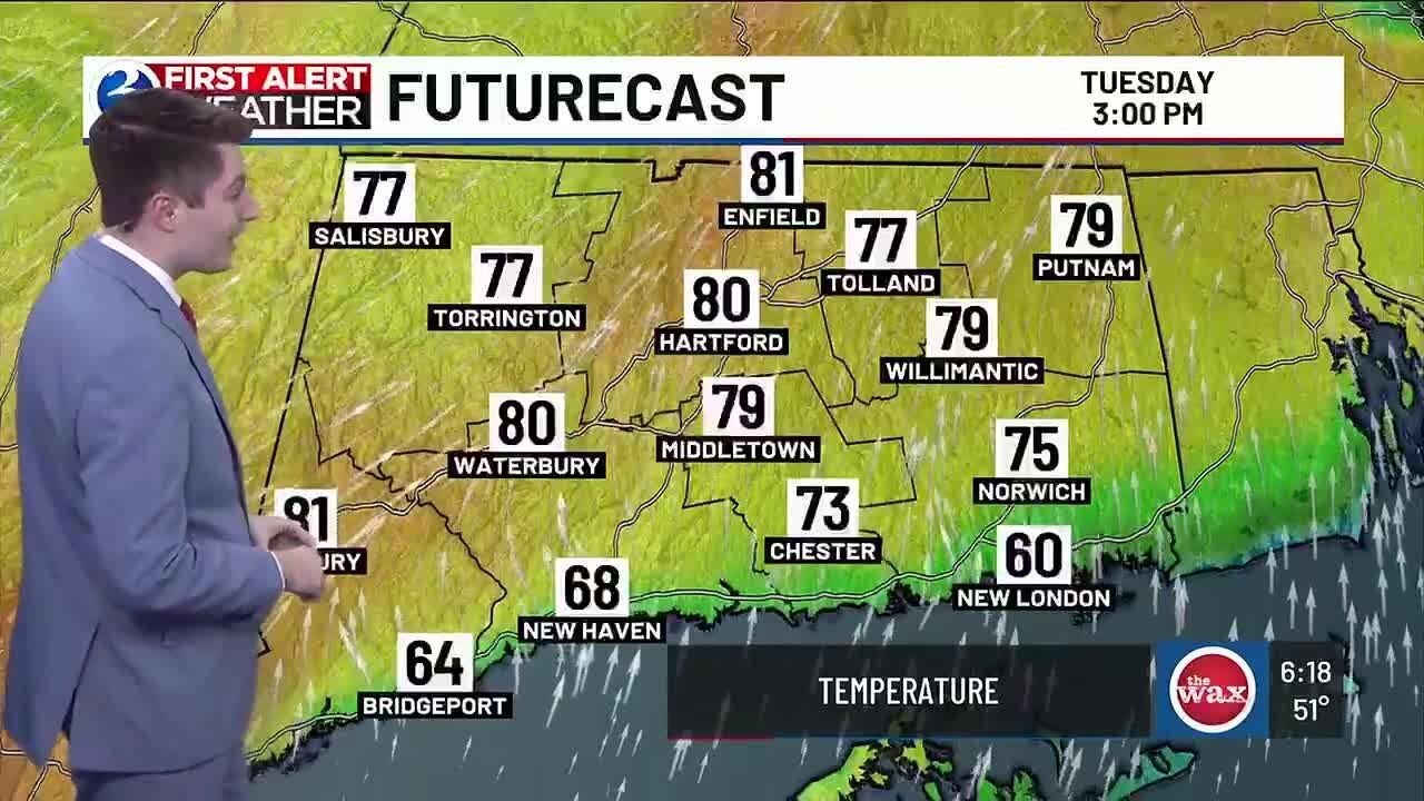 FORECAST: Summer-like feel this week, a few shower chances - YouTube