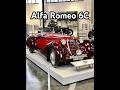 Alfa Romeo 6C Deutsches Museum Verkehrszentrum, München, Deutschland 🇩🇪 Germany #car #museum