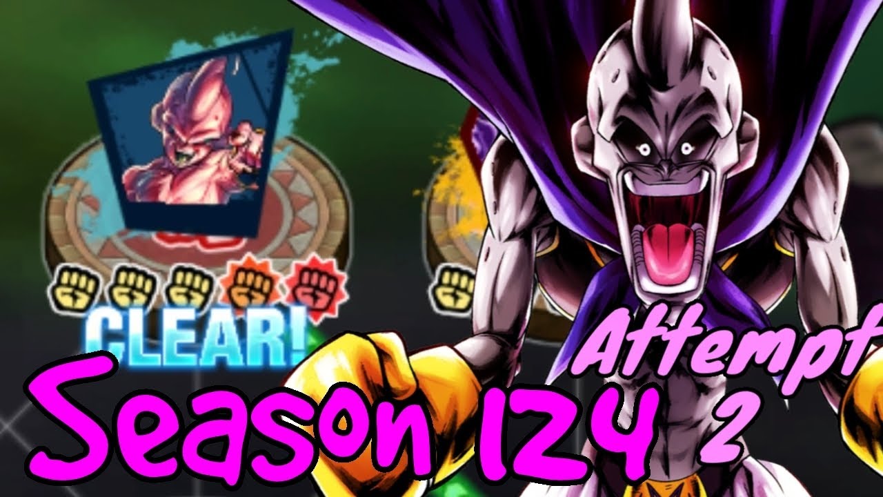 (Dragon Ball Legends) Tournament of Power Season 124 Full Walkthrough Unboosted Edition!!