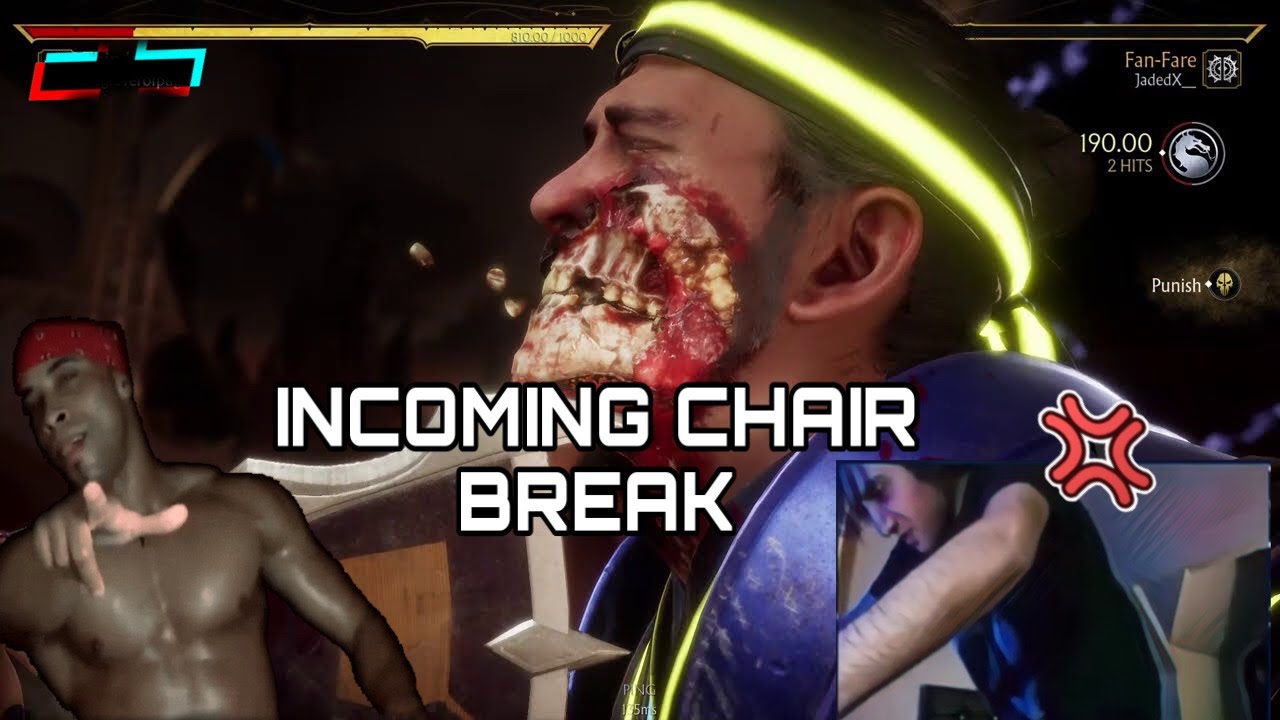 Sikander555 Exclusive: RAGE & Chair Bash Compilation (Mortal Kombat 11 Salt)