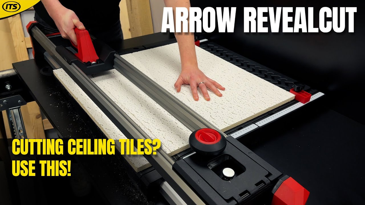 Arrow RevealCut - If You Cut Ceiling Tiles, You NEED This!