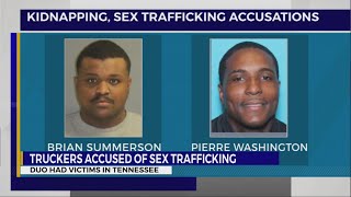 Truckers accused of sex trafficking
