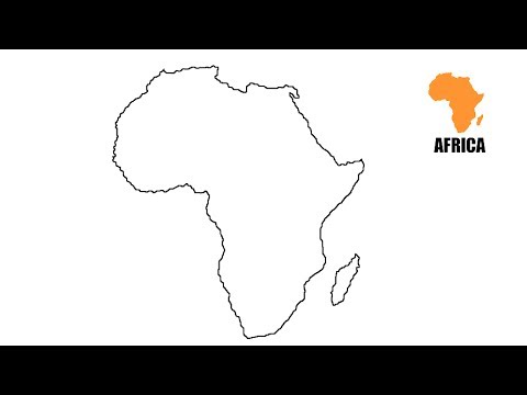 How To Draw Map Of Africa