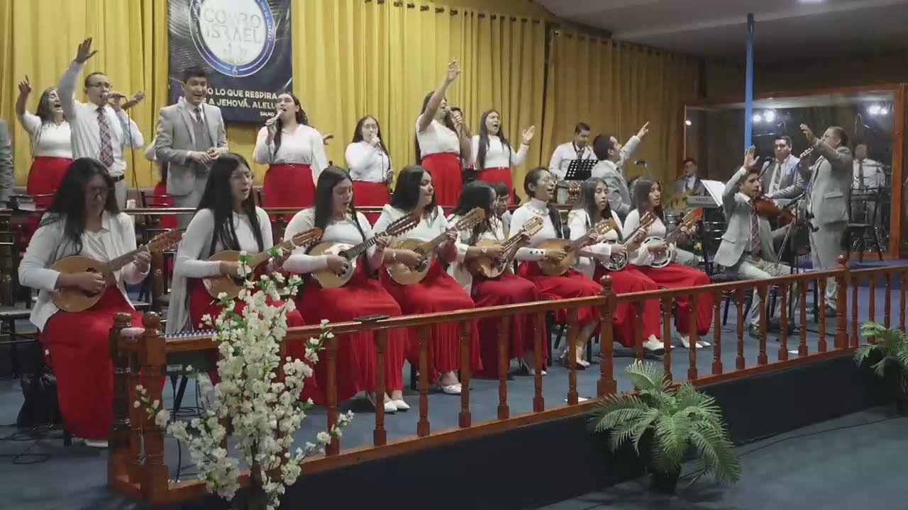 Culto desde el Templo Israel con el Tema: "Prosigo a la meta" Filipenses 3:14
