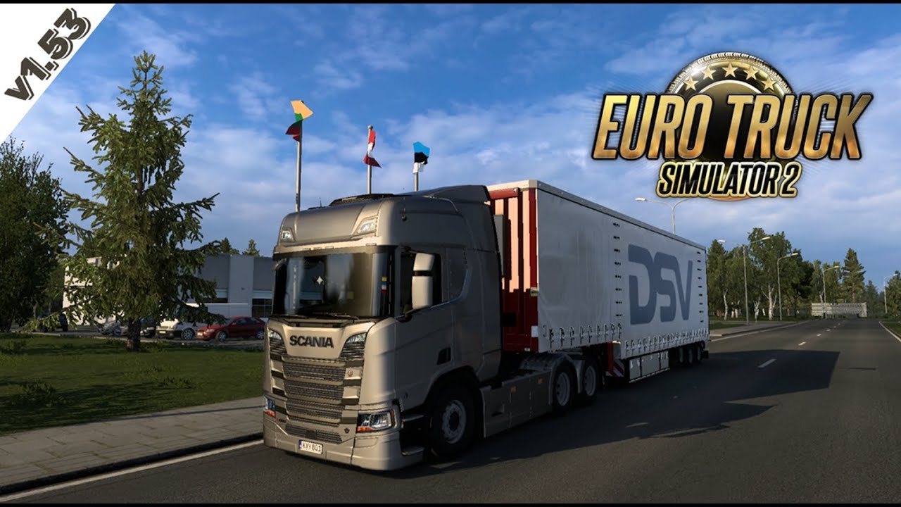 ETS2 | Scania Next Generation 2019 R620 | Mažeikiai(LT) ️Ventspils(LV ...