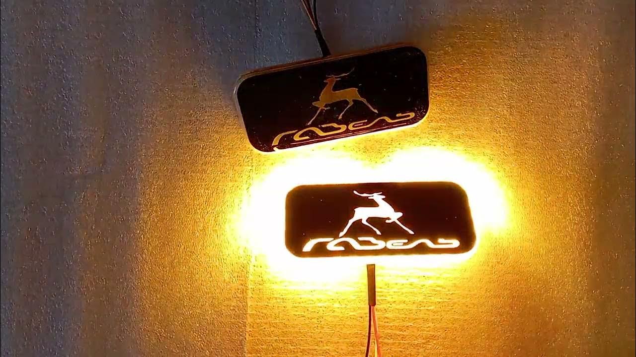 Светодиодные поворотники на газель бизнес некст, двухцветные. - YouTube