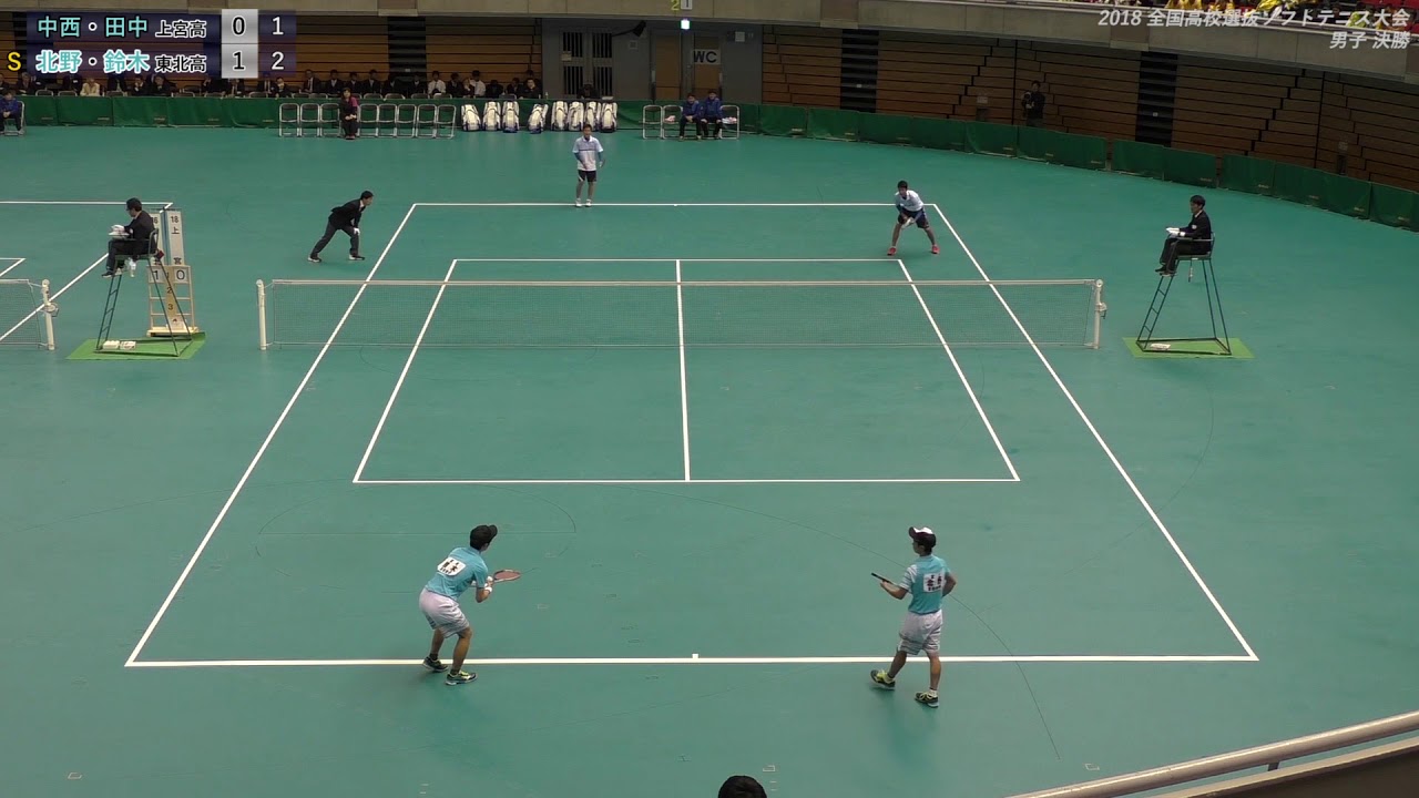 2018 全日本高校選抜ソフトテニス大会 男子 決勝①
