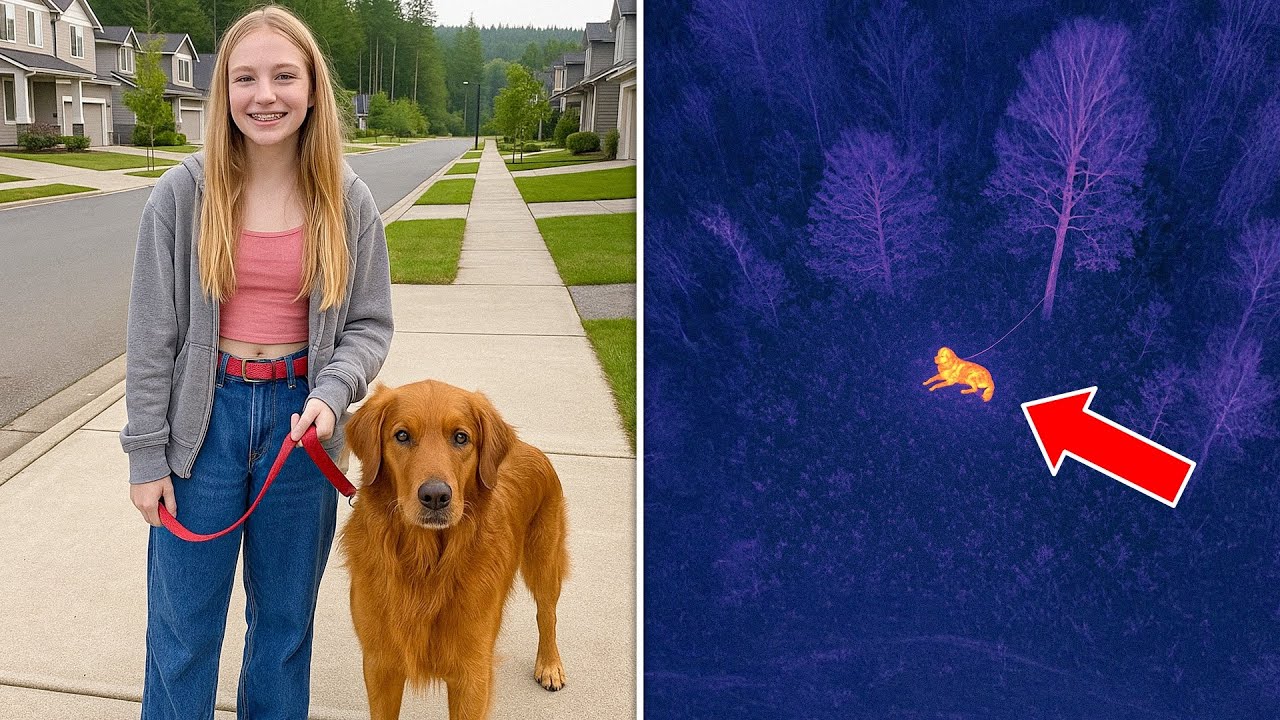 Mädchen Verschwand Beim Gassigehen – 1 Jahr Später Filmt Eine Jägerdrohne Mit Wärmebild Das...