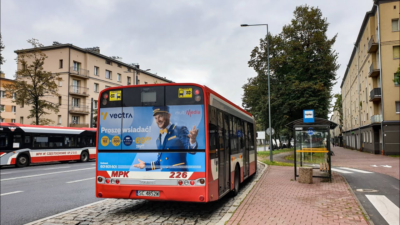 MPK Częstochowa - Solaris Urbino 18 III #226 | linia 02