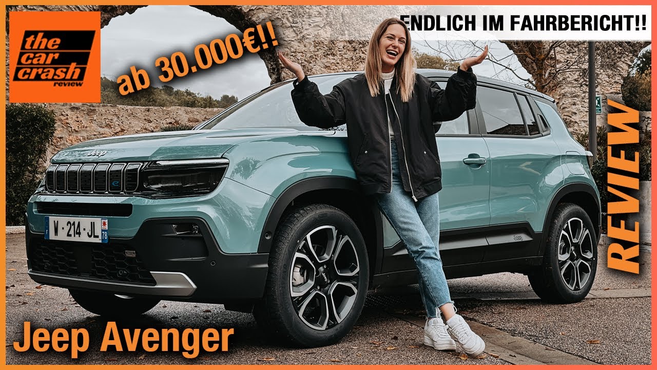 Jeep Avenger (2023) Endlich Wir fahren das Elektroauto ab 30.000