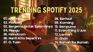 LAGU VIRAL TIKTOK 2025 || Top Best Trending Hits Spotify Indonesia 2025 πΆπ§|| LAGU SANTAI KERJA