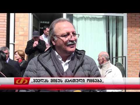 ყველას მინუს ქართული ოცნება - 20 ოპოზიციური პარტია კამპანიას იწყებს