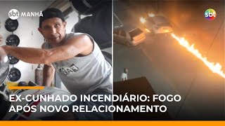 Ex-cunhado ateou fogo em carro por não concordar com novo relacionamento da vítima | #SBTManhã