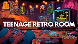 картинка: Super Mario Arcade Room // Focus Lofi Synthwave 80-х & Chillwave Beats