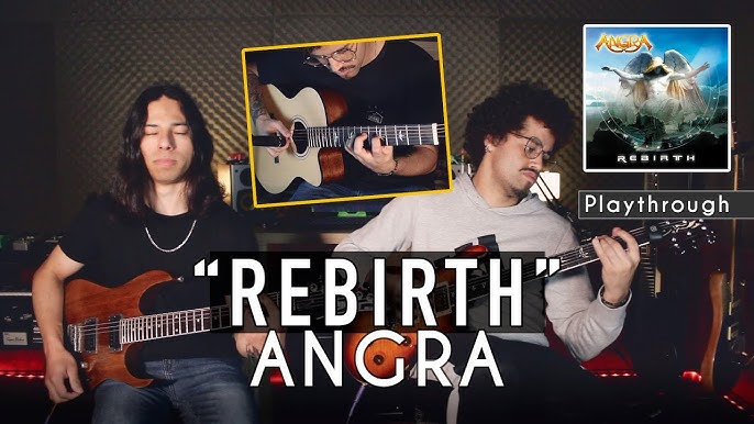 Angra - Rebirth - (parte 2/3) - Aula de violão/guitarra (Farofa
