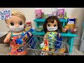 Baby Alive Goes Grocery Shopping