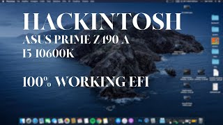 Open Core 10th Intel Gen - Asus Prime Z490 A - Hackintosh