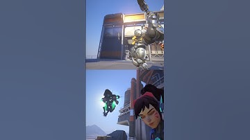 Dva and Reinhardt Ultimate Team Kill Interaction - Overwatch 2