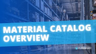 New Material Catalog For Managing Project Materials And Creating Shopping Lists