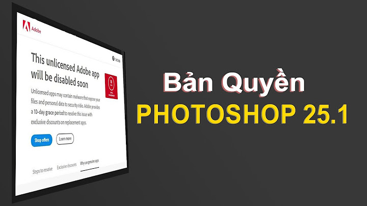 So sánh photoshop bản quyền và crack