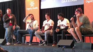 San Francisco Giants: Q\&A with Brandon Belt, Mike Yastrzemski and Mauricio Dubon