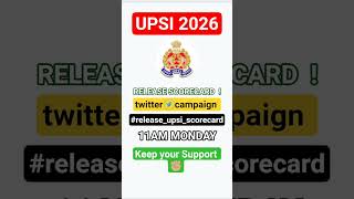 UPSI 2026 TWITTER CAMPAIGN 11am Monday #upsi2026 #upsiresult #upsi2025 #upsi2026 #upsubinspector