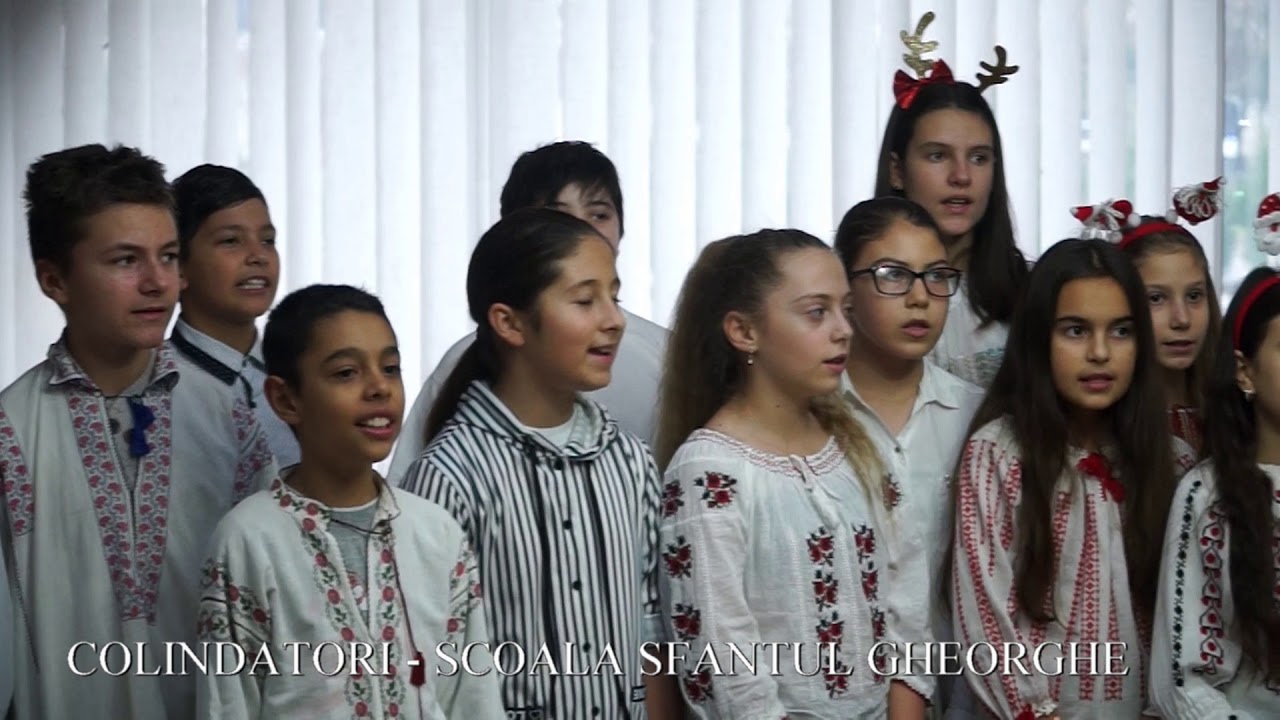 GRUPUL DE COLINDATORI - SCOALA SFANTUL GHEORGHE realitatea tv emisiuni