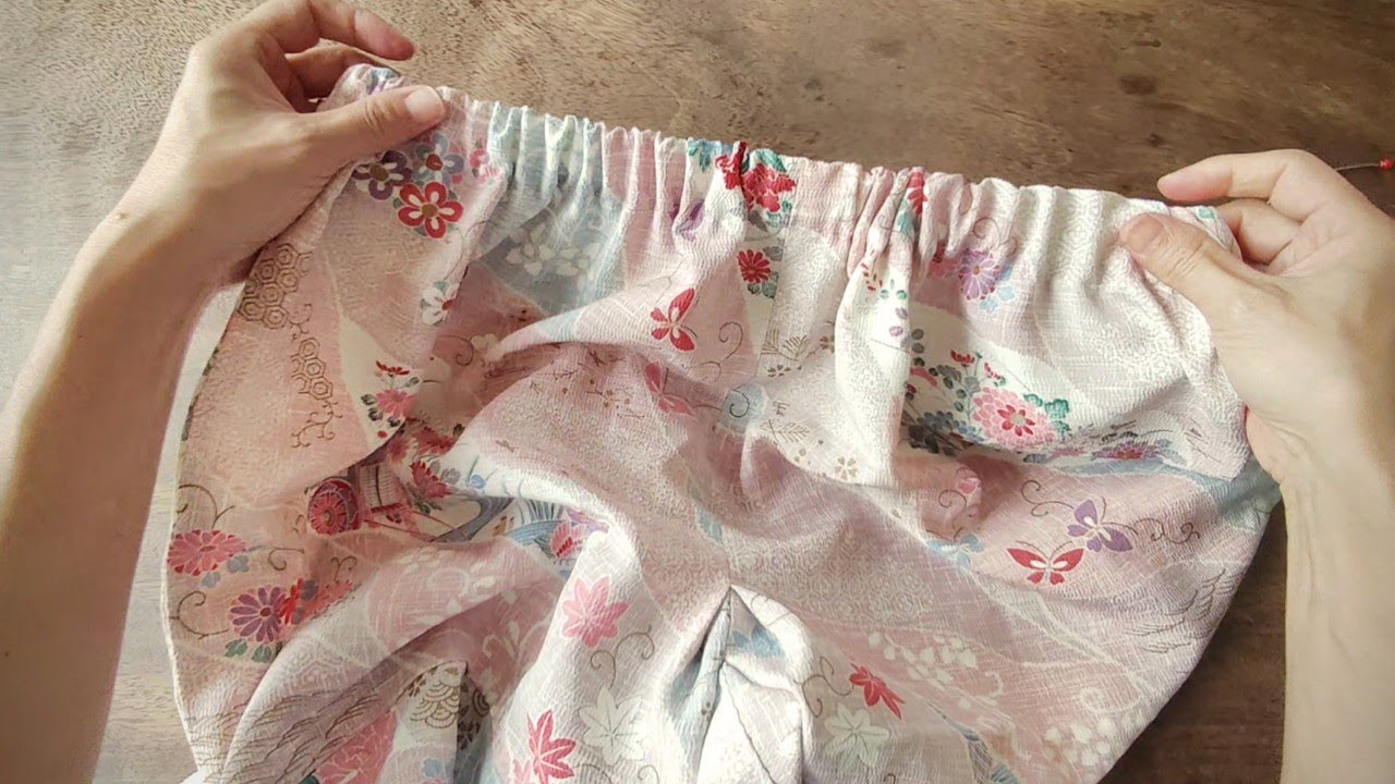 Kimono Remake Pajama Pants｜100% Silk Comfort and Quiet Sewing