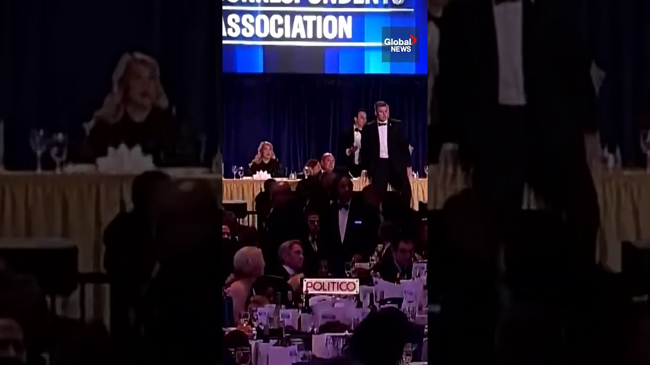 MOMENT: Trump rushed out of White House correspondents dinner by Secret Service