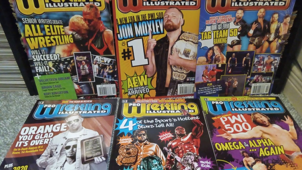 Jammer's Thoughts On The AEW PWI Magazine Covers